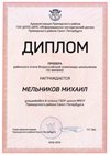 2018-2019 Мельников Михаил 8л (РО-физика)